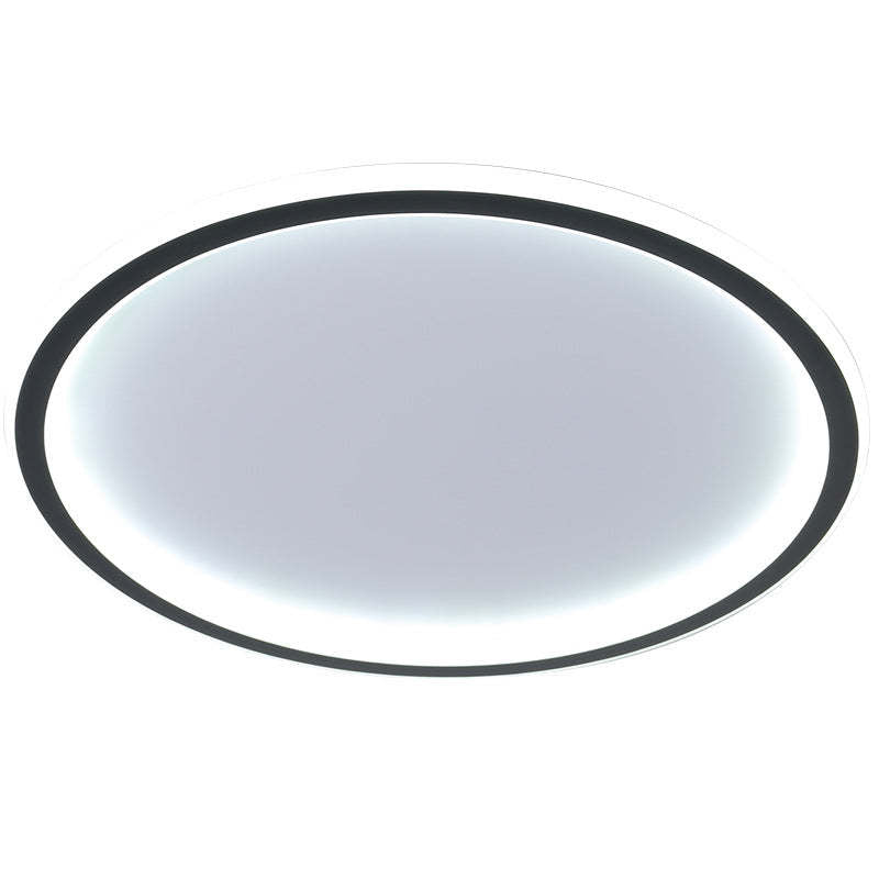 Ronde, vlakke ledlamp van acryl