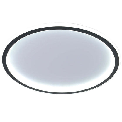 Ronde, vlakke ledlamp van acryl