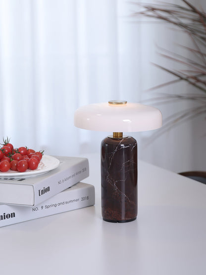 Vestara art-deco marmeren tafellamp