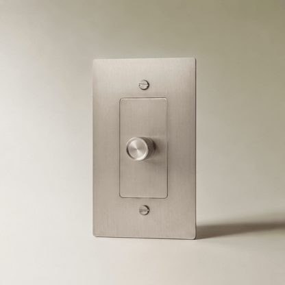 Norvessa vintage-draaiknopdimmer van messing