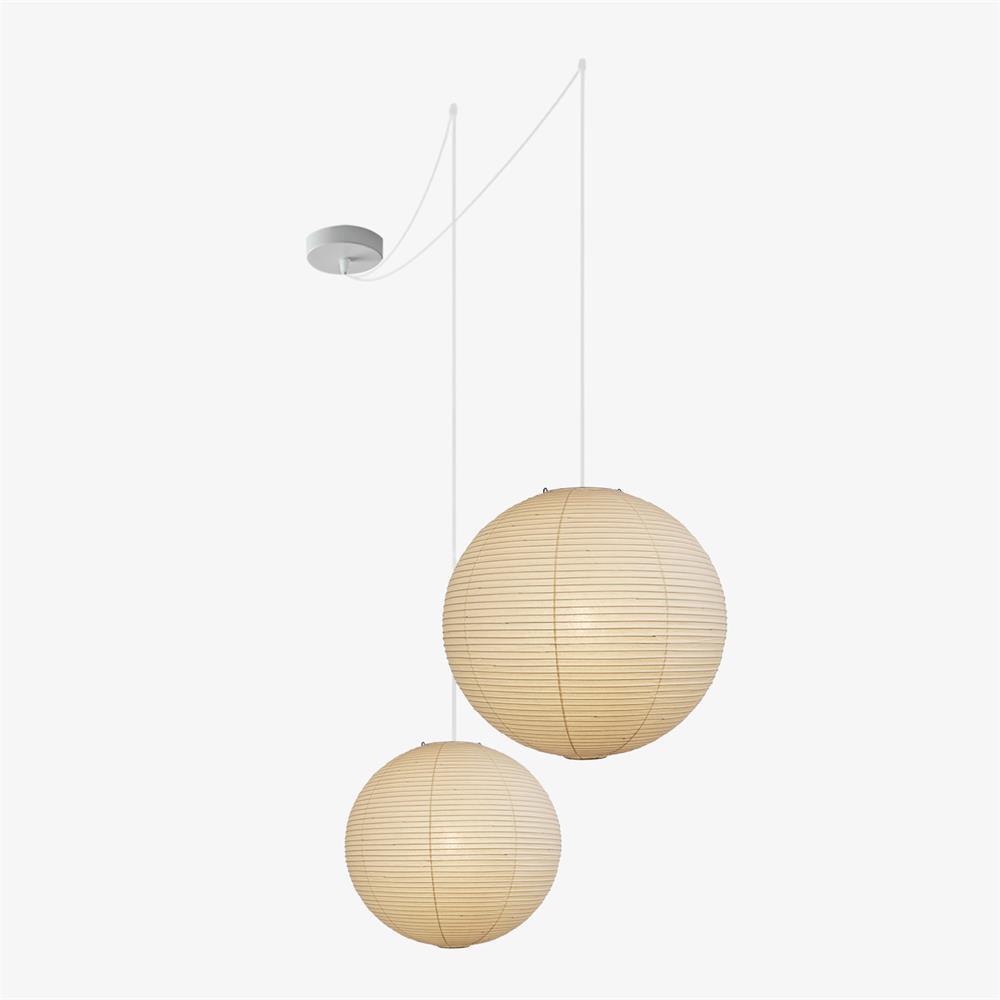 Sorella Japandi-hanglamp van rijstpapier