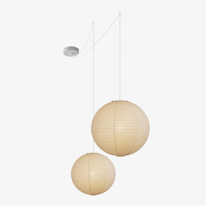 Sorella Japandi-hanglamp van rijstpapier