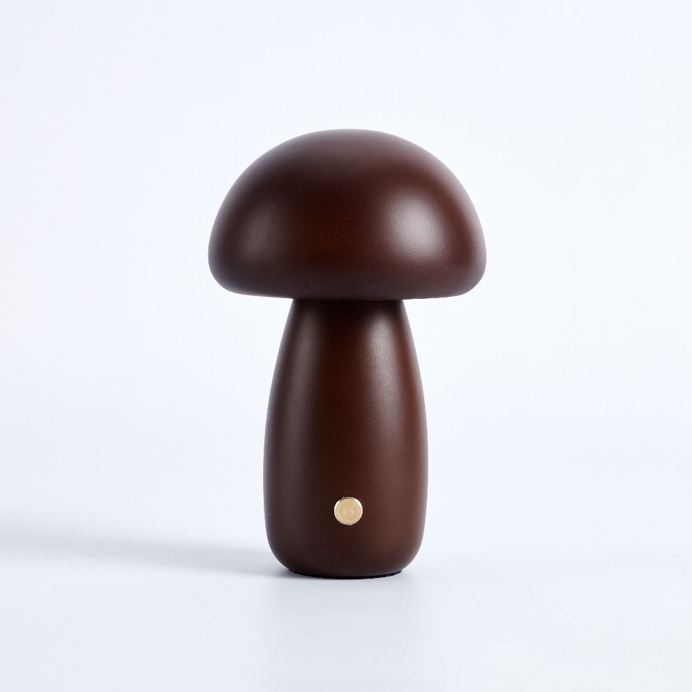 Fungara Scandinavische houten tafellamp