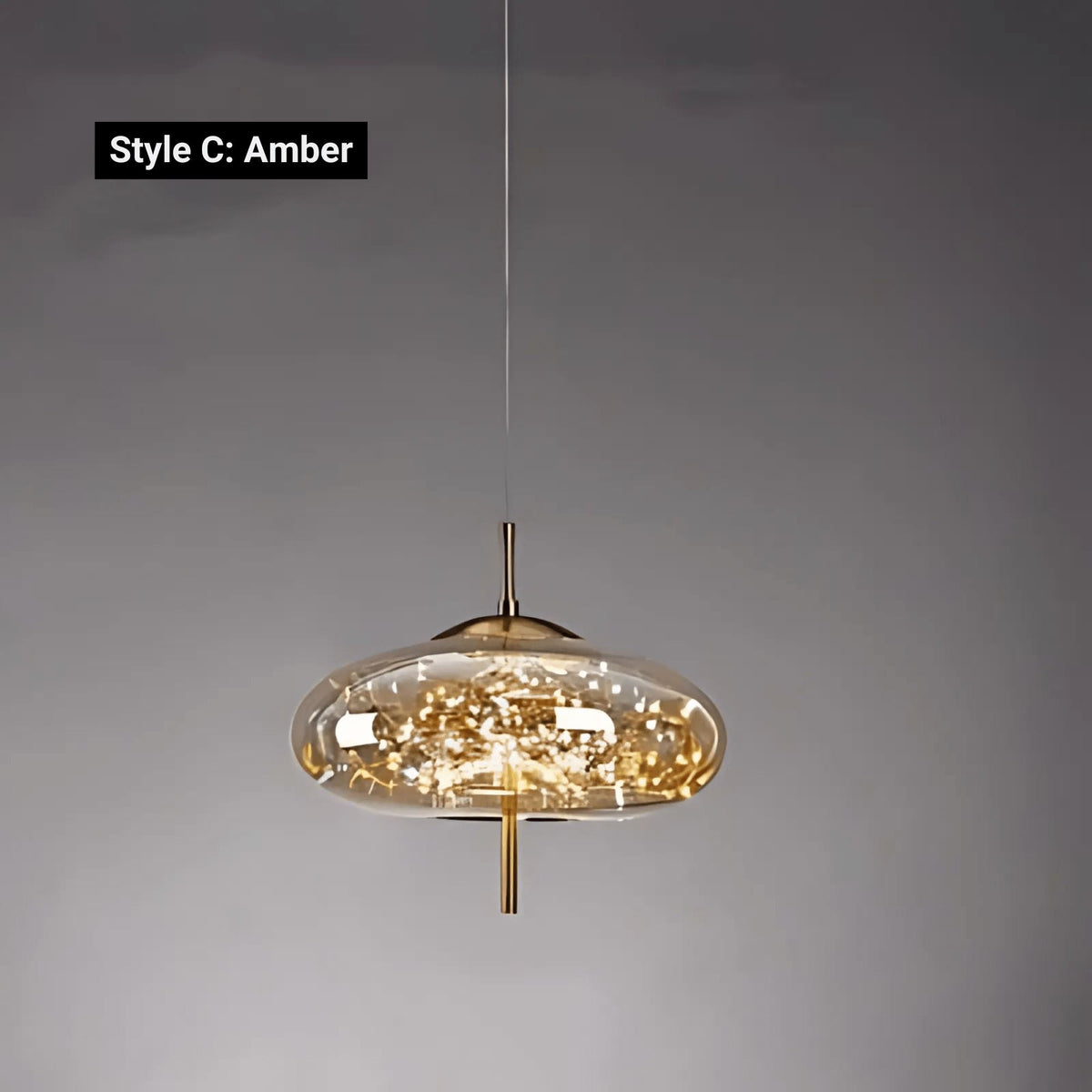 Starlight-glazen hanglamp