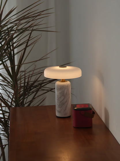 Vestara art-deco marmeren tafellamp