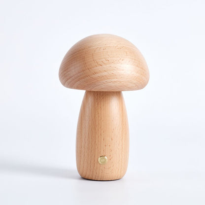 Fungara Scandinavische houten tafellamp