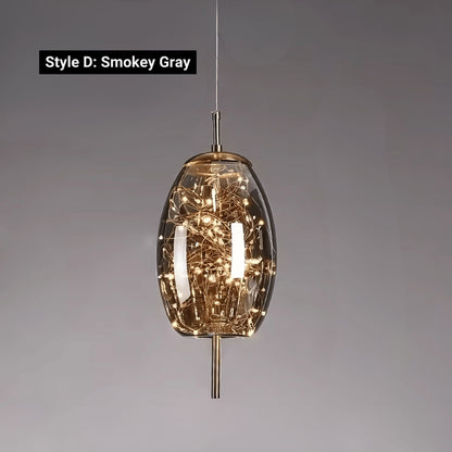 Starlight-glazen hanglamp