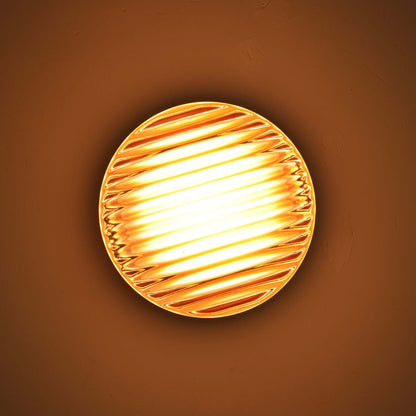Ronde gekleurde wandlamp