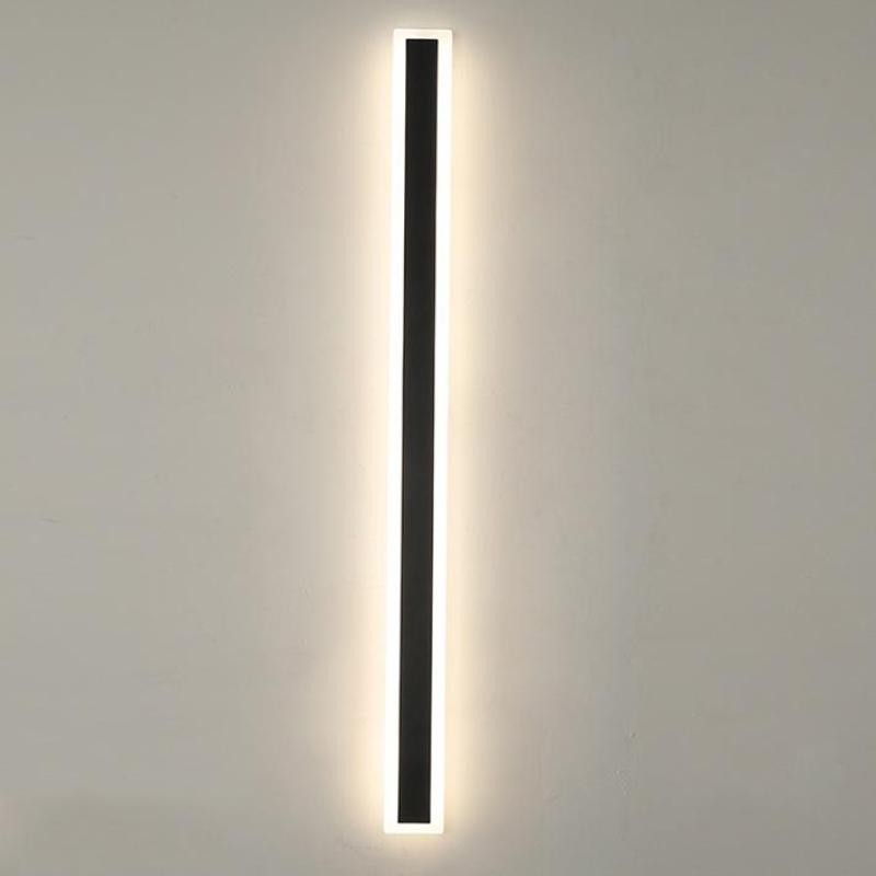 Halvenn minimalistische acrylaat wandlamp voor buitengebruik