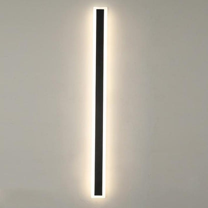 Halvenn minimalistische acrylaat wandlamp voor buitengebruik