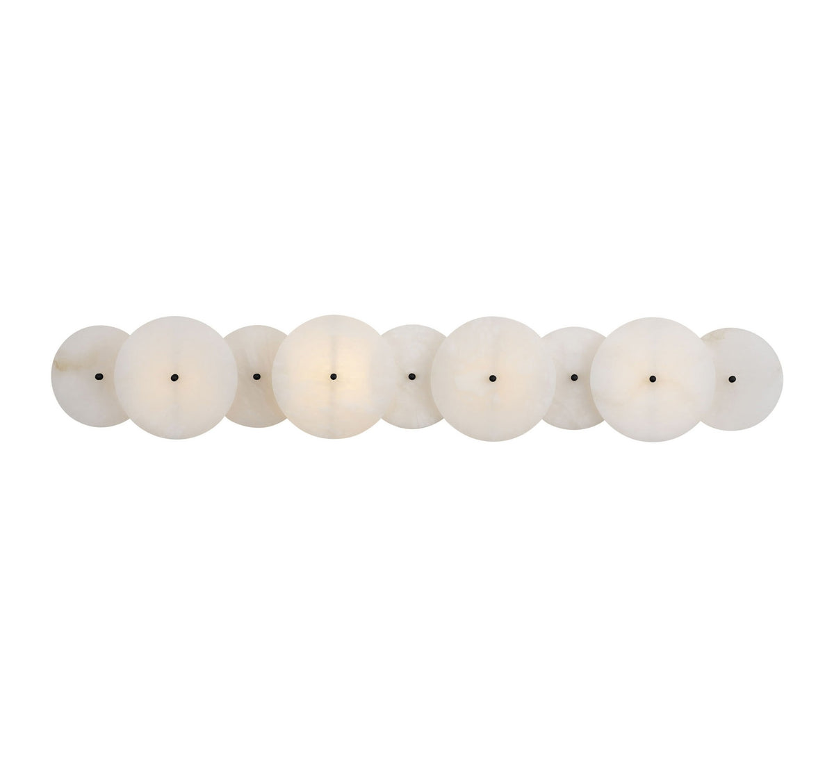 Lunavey moderne albasten schijf-wandlamp