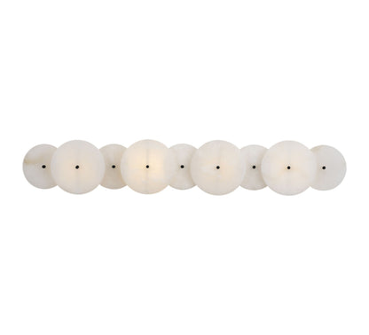 Lunavey moderne albasten schijf-wandlamp