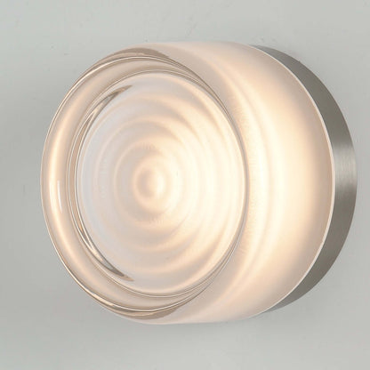 Ronde gekleurde wandlamp