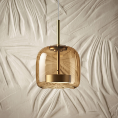 Lumira Nordic hanglamp van getint glas