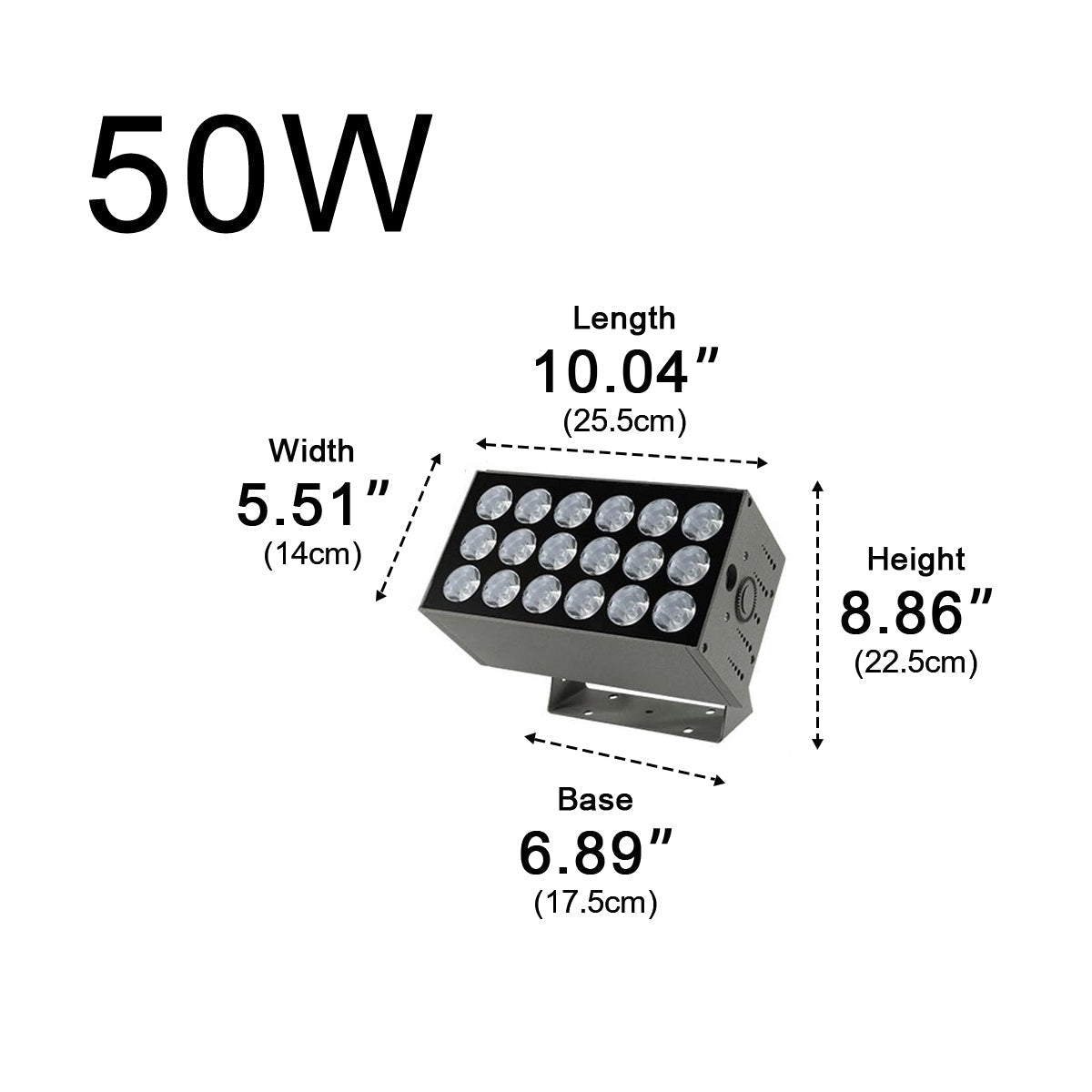Cascara moderne aluminium wandlamp voor gevels