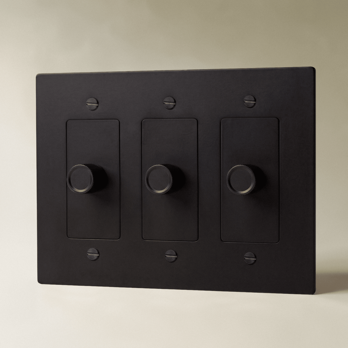Norvessa vintage-draaiknopdimmer van messing
