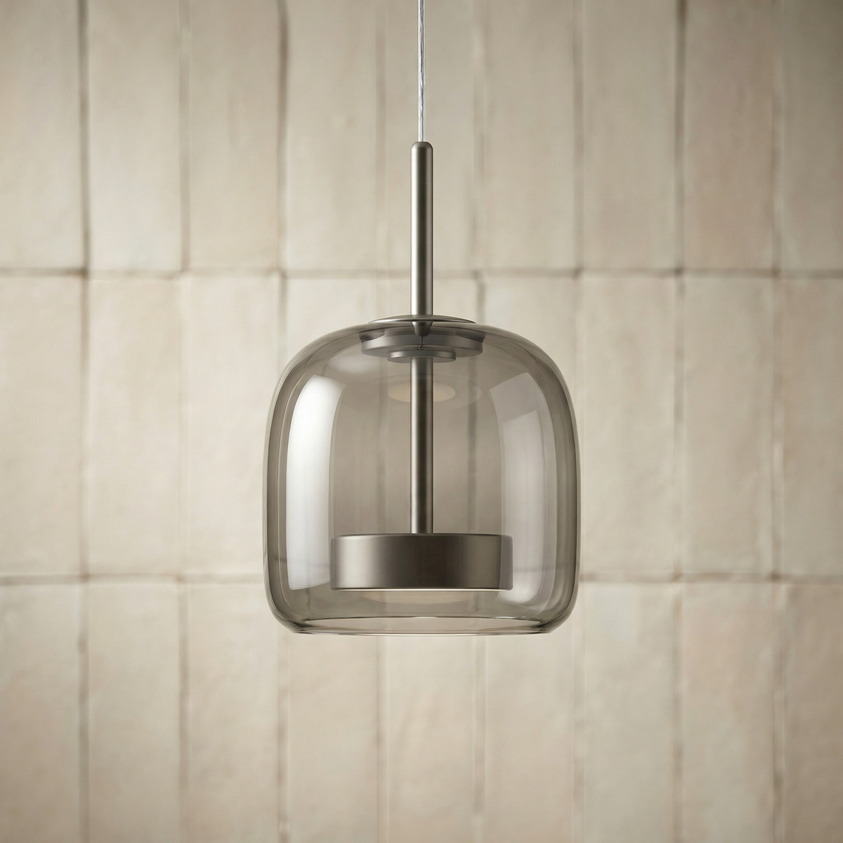 Lumira Nordic hanglamp van getint glas