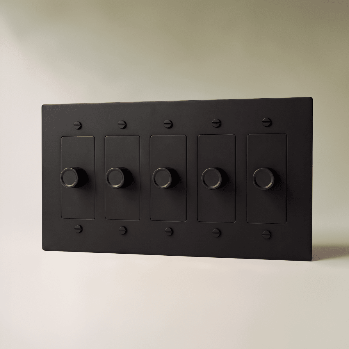 Norvessa vintage-draaiknopdimmer van messing