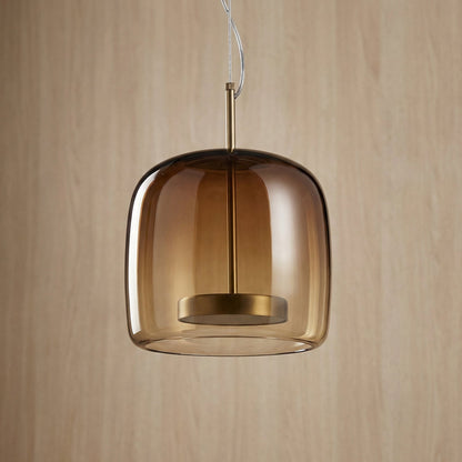 Lumira Nordic hanglamp van getint glas