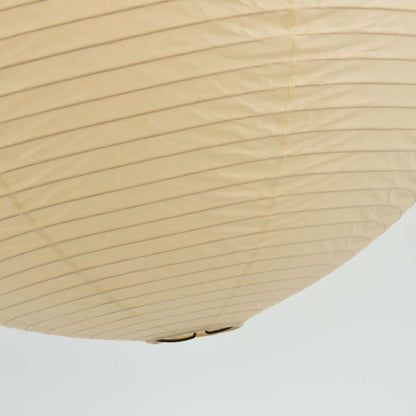 Hanglamp in washipapier in de vorm van een wereldbol