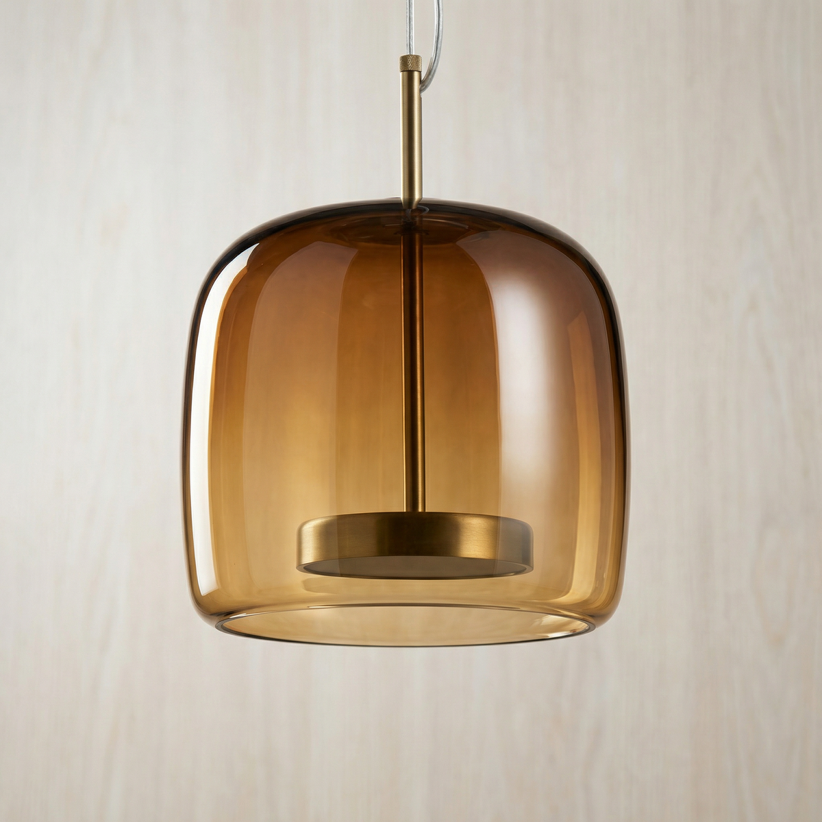 Lumira Nordic hanglamp van getint glas