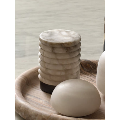 Alvane minimalistische tafellamp van albast