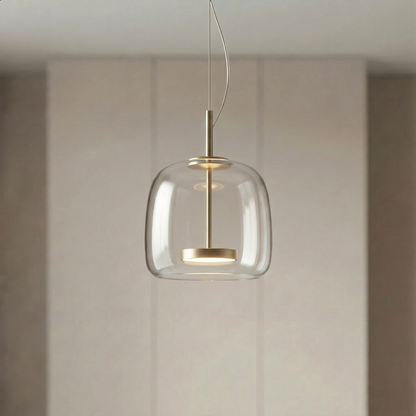 Lumira Nordic hanglamp van getint glas