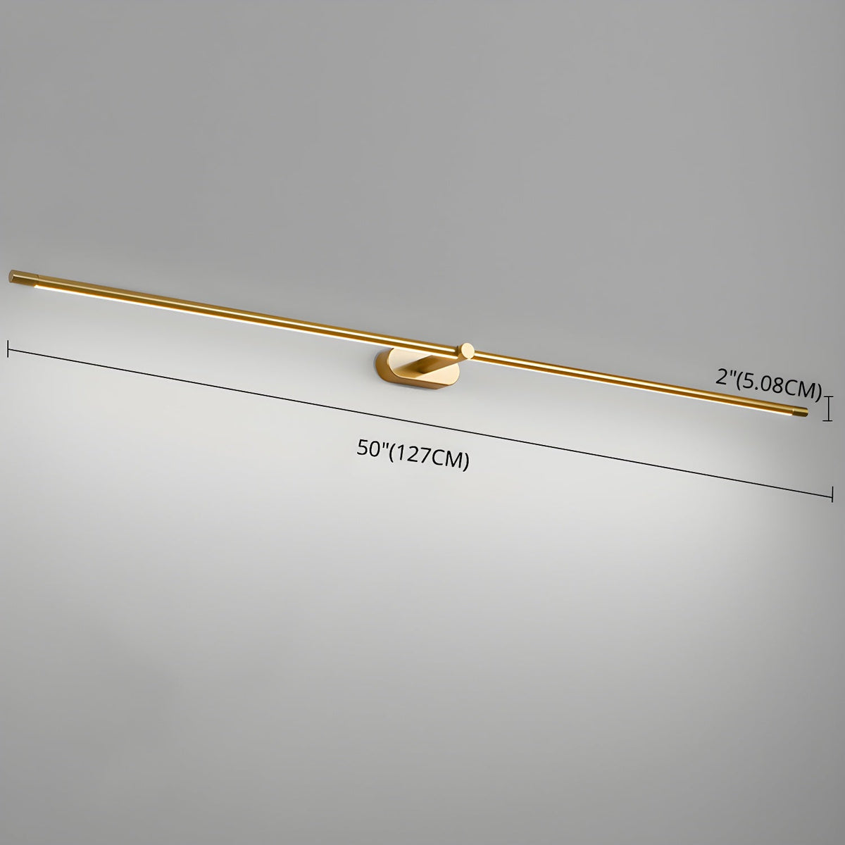 Arvenna minimalistische aluminium wandlamp voor schilderijen