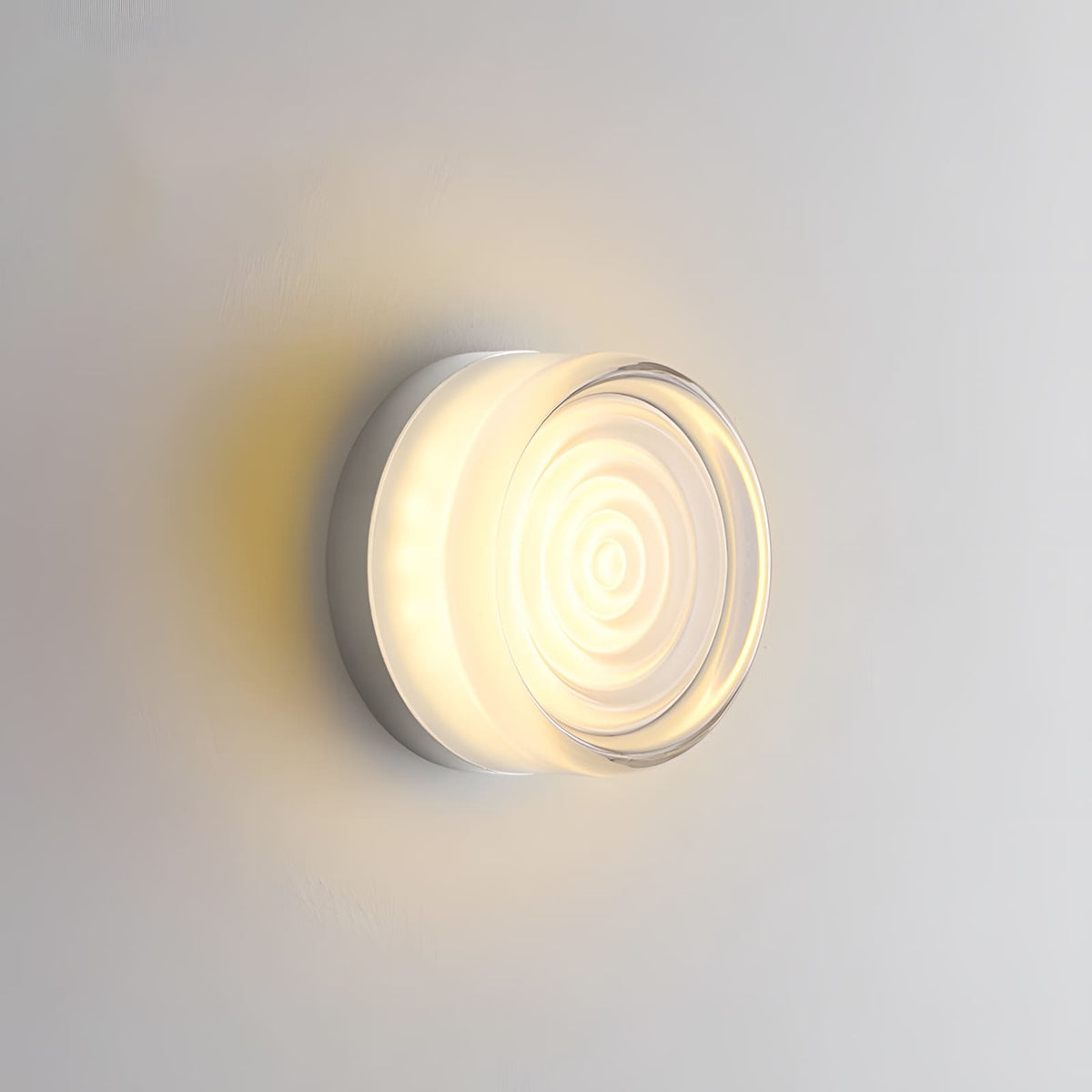 Ronde gekleurde wandlamp