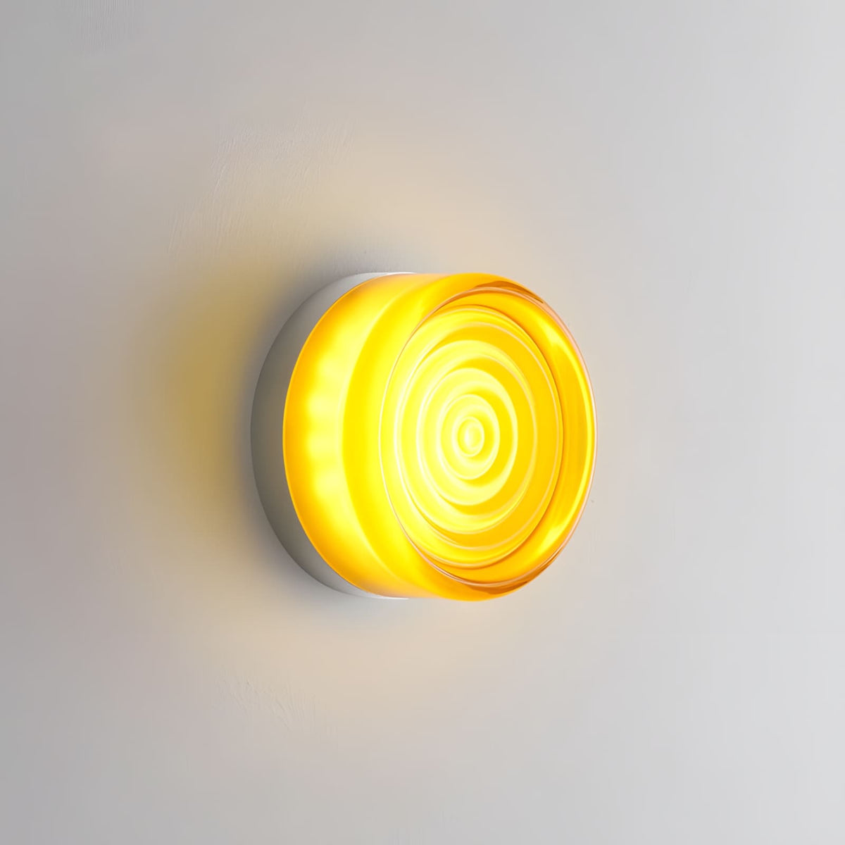 Ronde gekleurde wandlamp