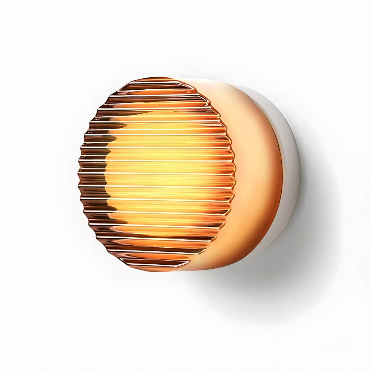 Ronde gekleurde wandlamp
