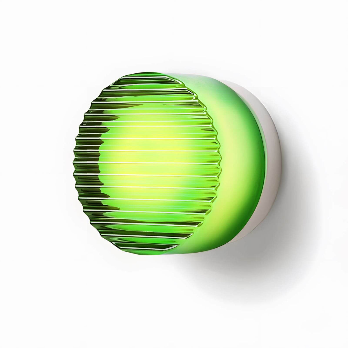 Ronde gekleurde wandlamp