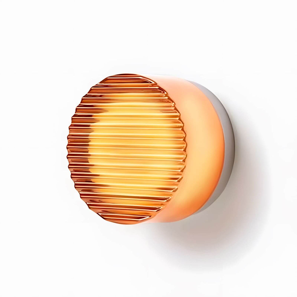 Ronde gekleurde wandlamp