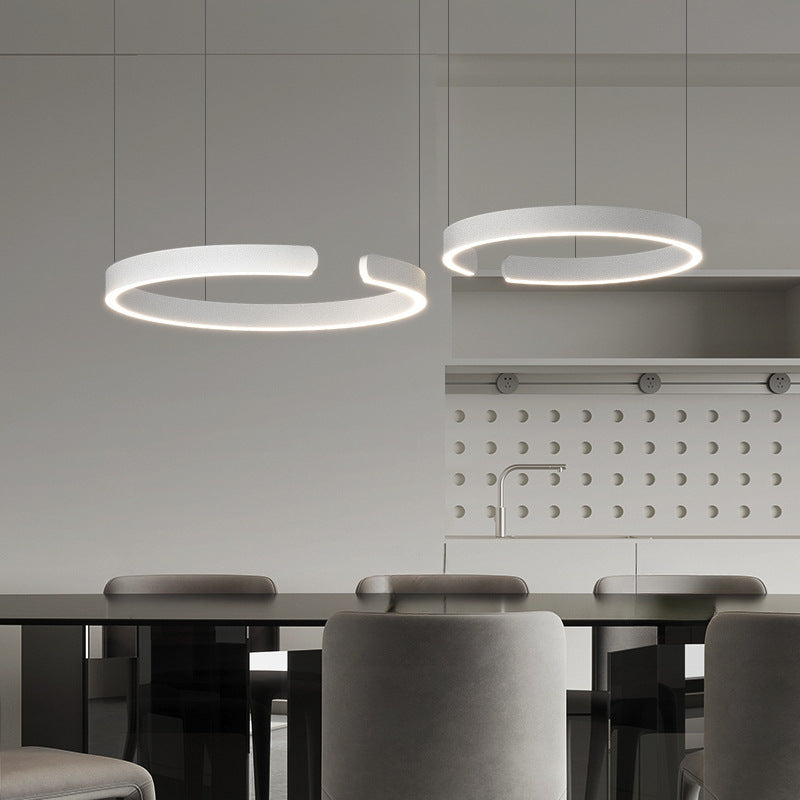 Moderne ring hanglamp LED