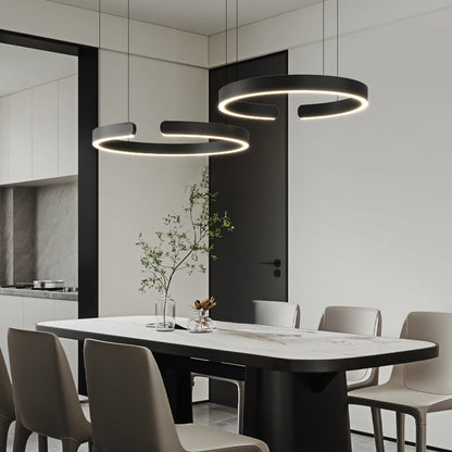 Moderne ring hanglamp LED