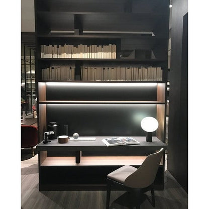 Tafellamp met glazen bol