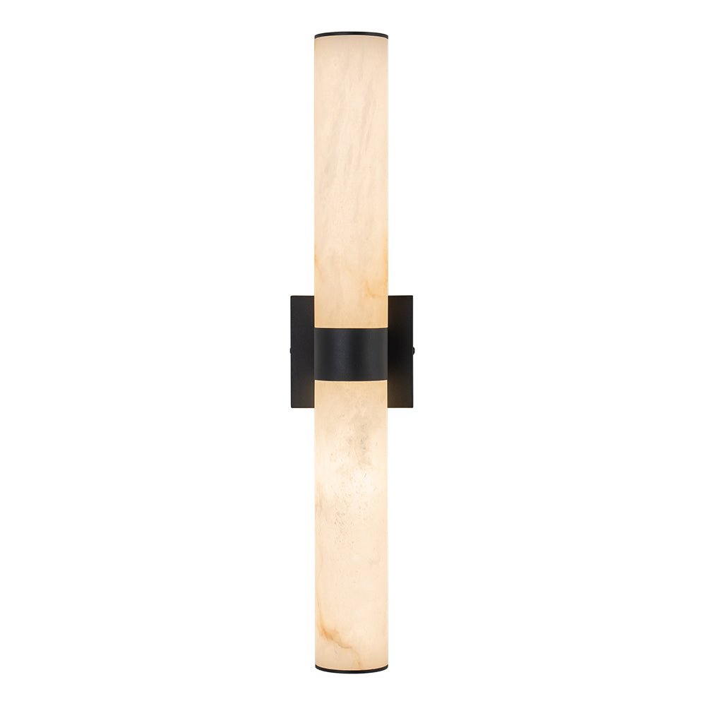 Moderne LED-wandlamp van albast