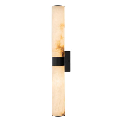 Moderne LED-wandlamp van albast