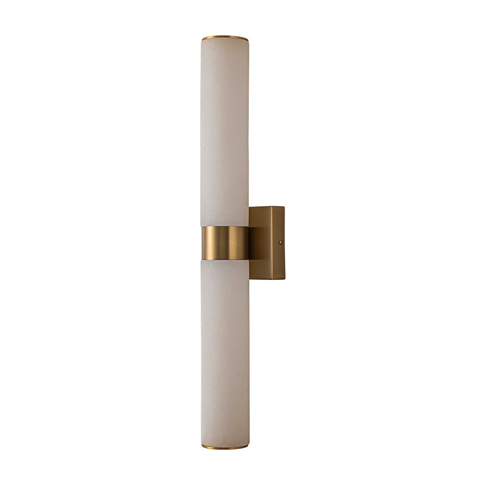 Moderne LED-wandlamp van albast