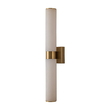 Moderne LED-wandlamp van albast