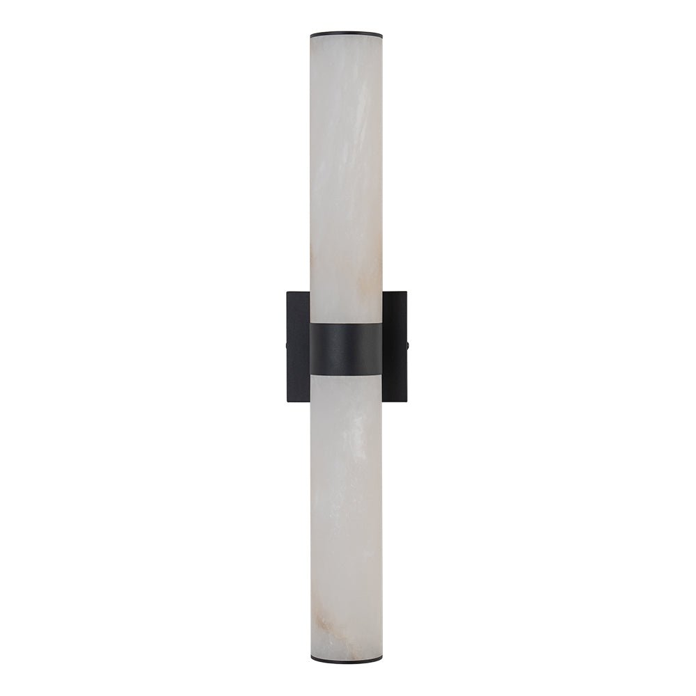 Moderne LED-wandlamp van albast