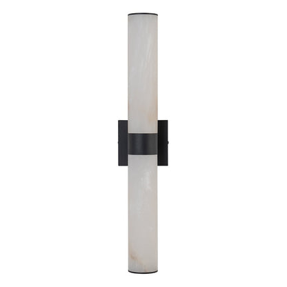 Moderne LED-wandlamp van albast