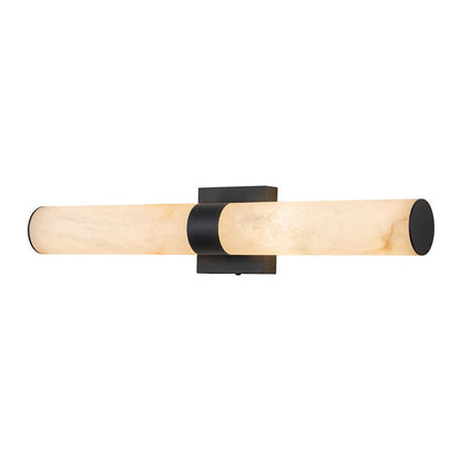 Moderne LED-wandlamp van albast