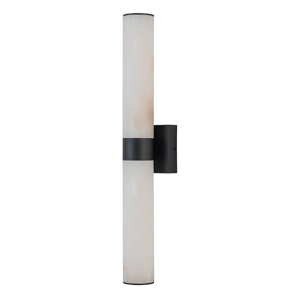 Moderne LED-wandlamp van albast