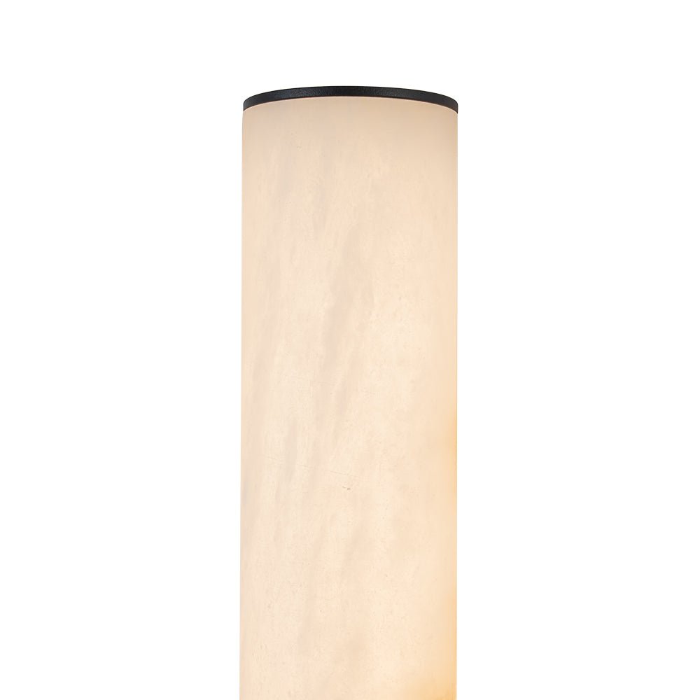 Moderne LED-wandlamp van albast