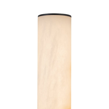 Moderne LED-wandlamp van albast