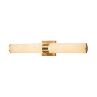 Moderne LED-wandlamp van albast