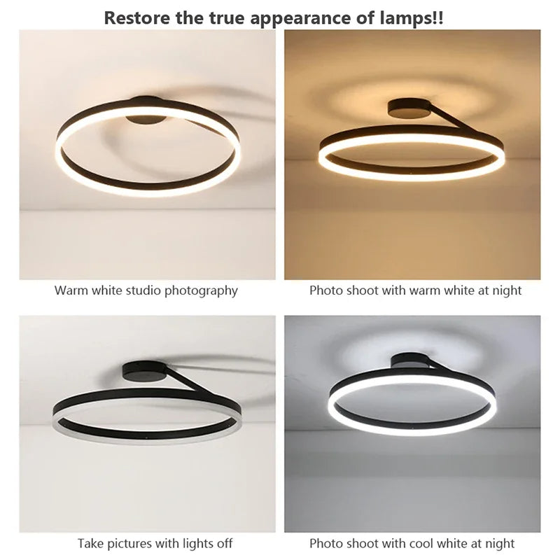 Slanke Noordse Plafondlamp