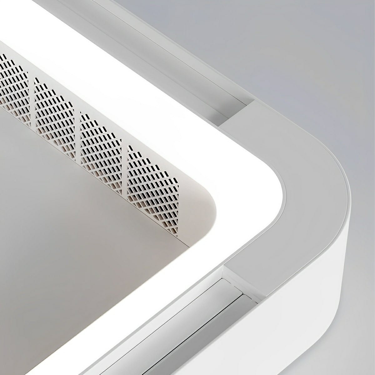 Moderne LED-plafondventilator zonder bladen