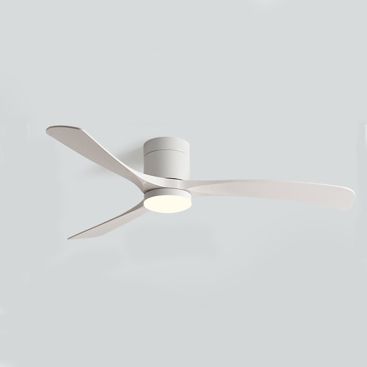 Moderne Noordse LED plafondventilator met licht